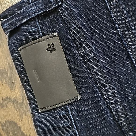 JOHN VARVATOS dark denim jeans sz 33 Bowery Slim Straight - Picture 5 of 9